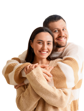 Pareja feliz