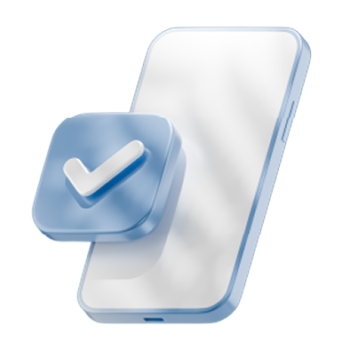 icono check celular