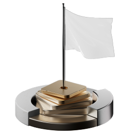 icono bandera blanca