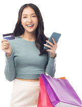 Mujer de compras