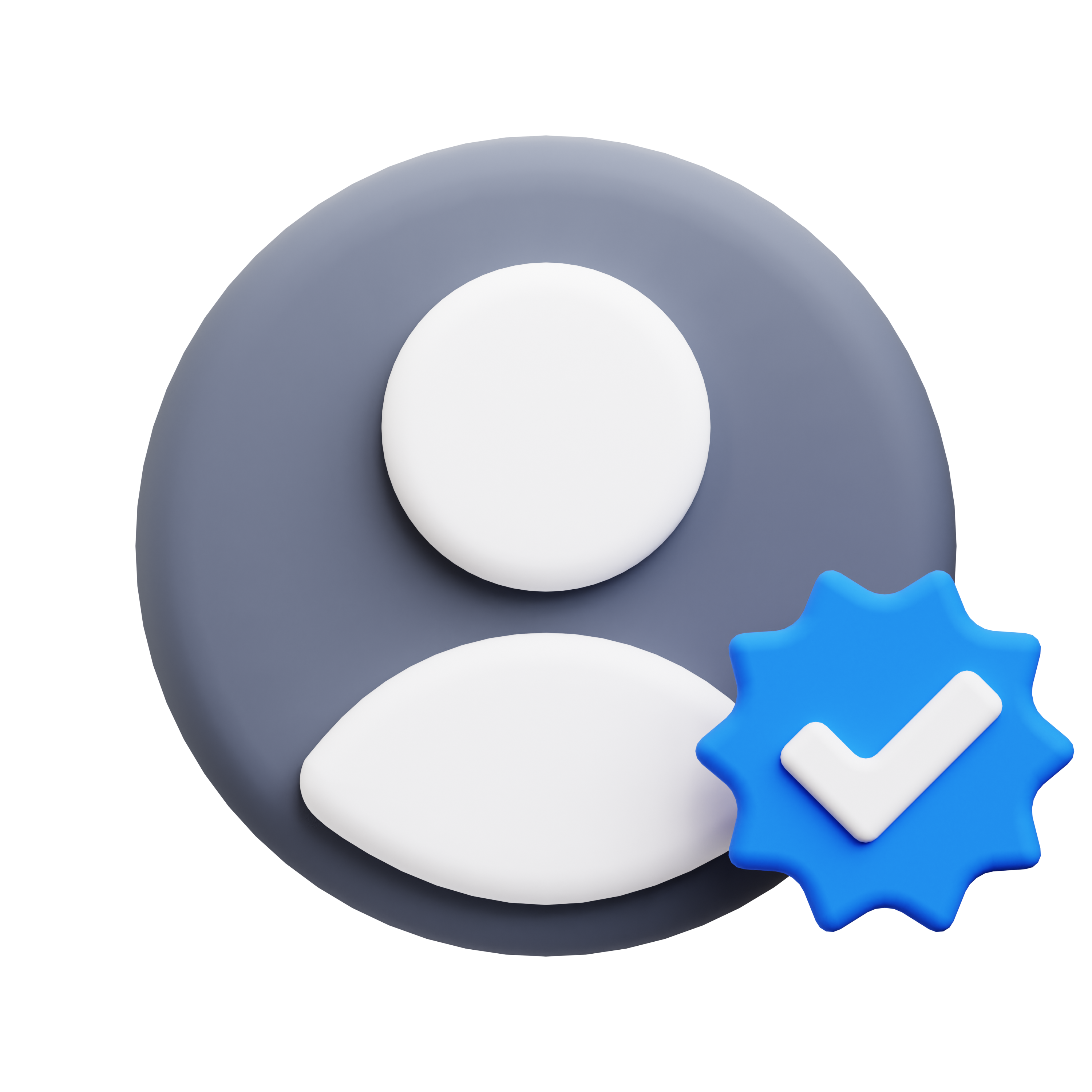 Icono persona verificada