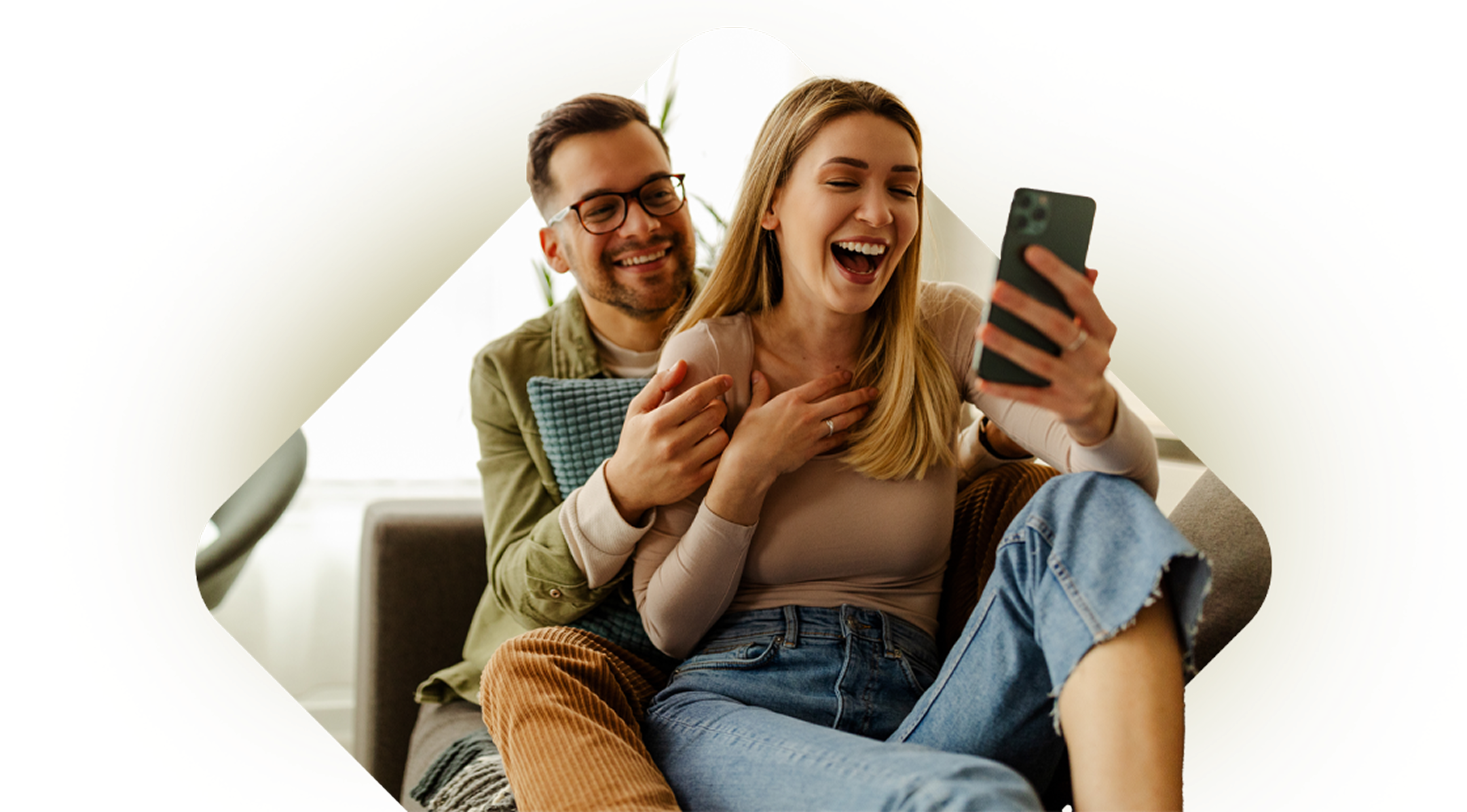 Pareja feliz
