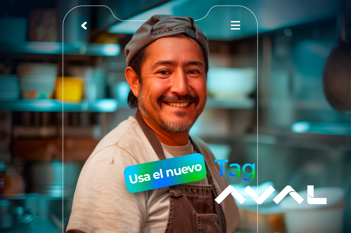 Hombre sonrriendo