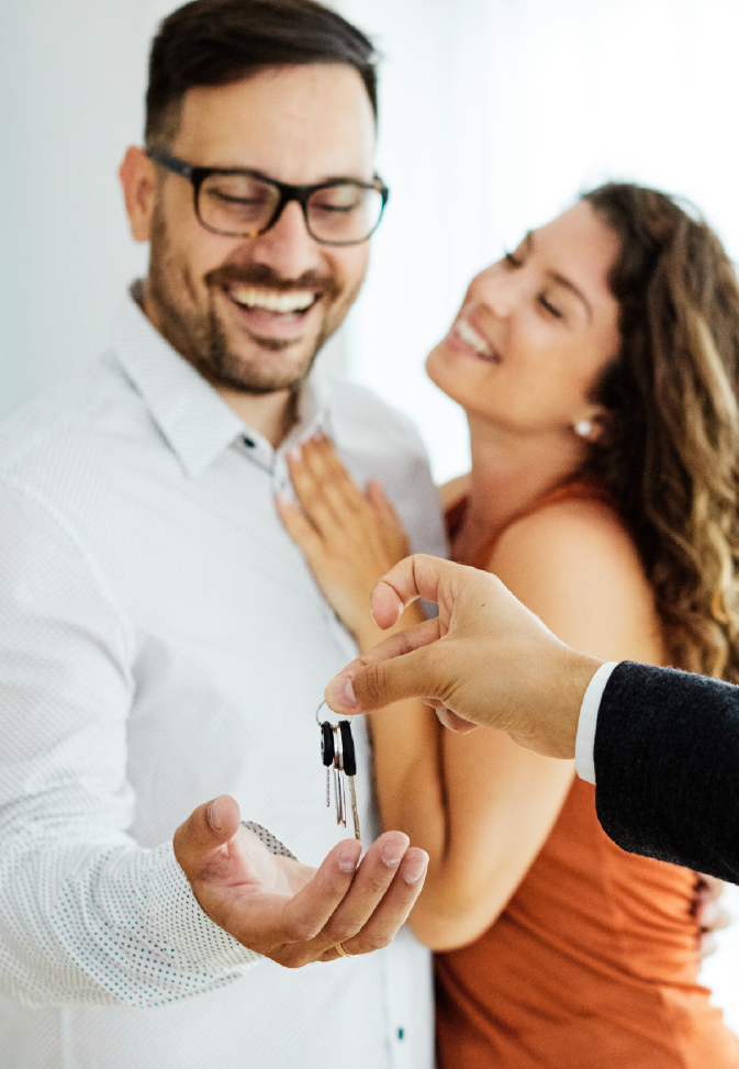 Pareja feliz