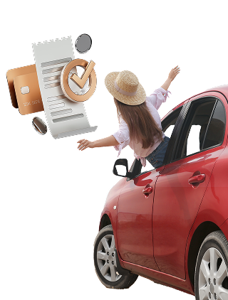 Mujer con carro, con desprendibles