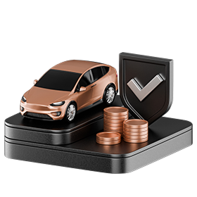 Auto y monedas