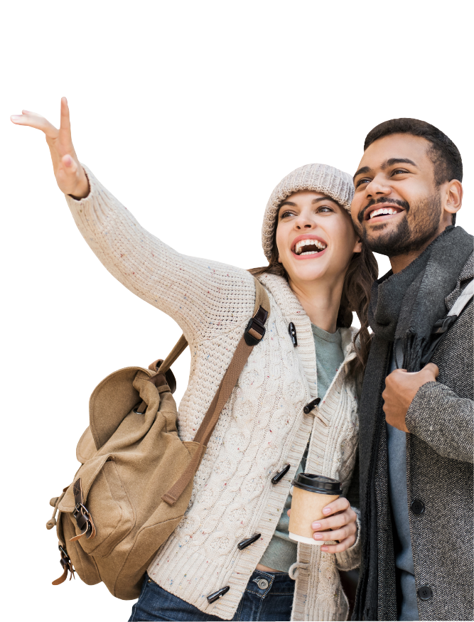 imagen pareja viajera