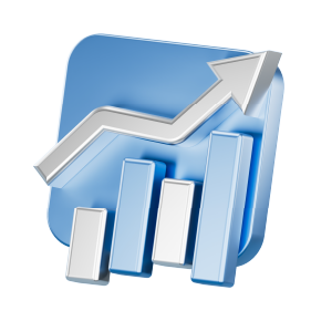 icono estadisticas blue