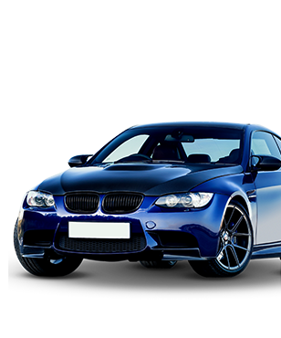 Carro azul Desk