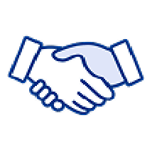 Icono dar la mano