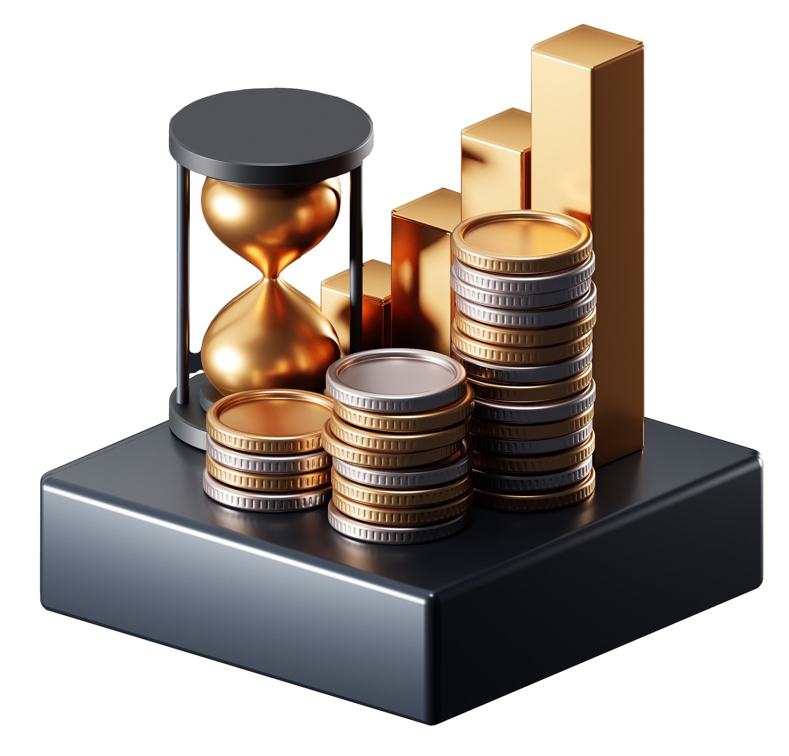reloj y crecimiento del dinero